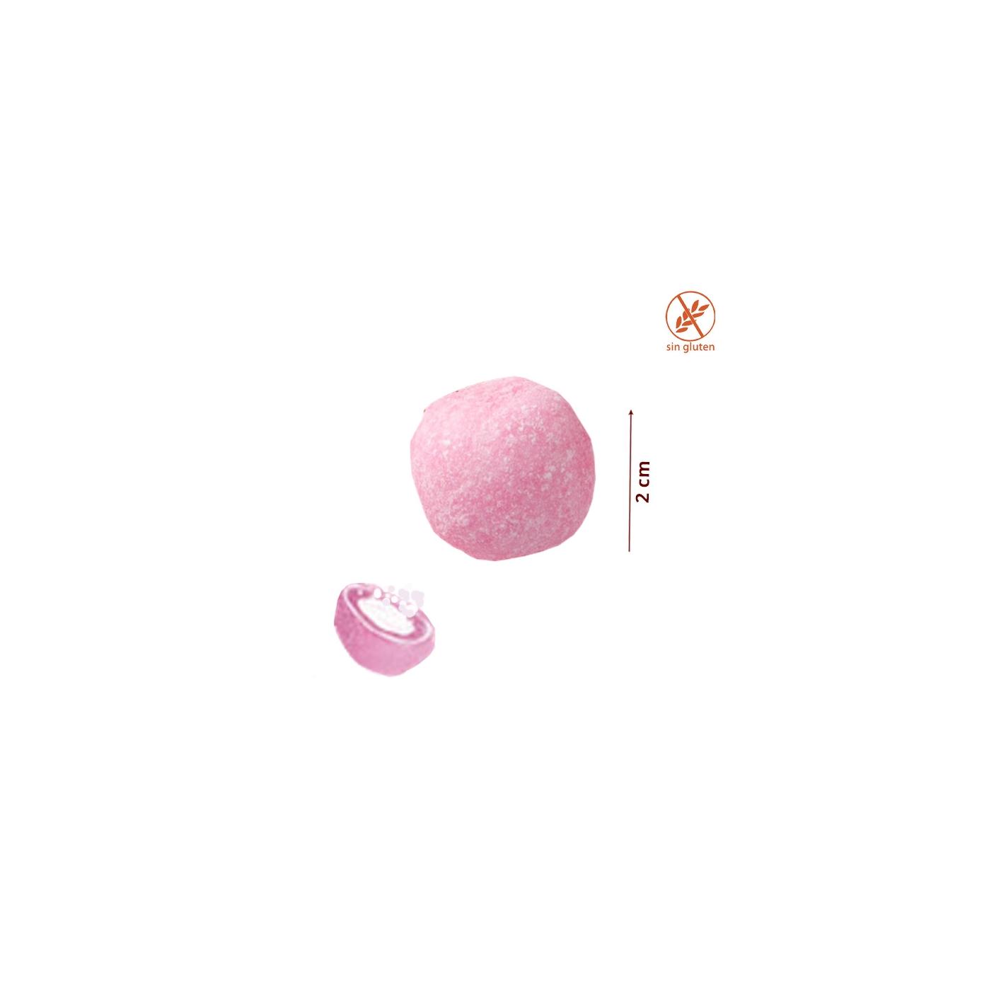 BOLAS FRESAS RELLENAS FRISIA BOTE 200 UNDS - Imagen 4