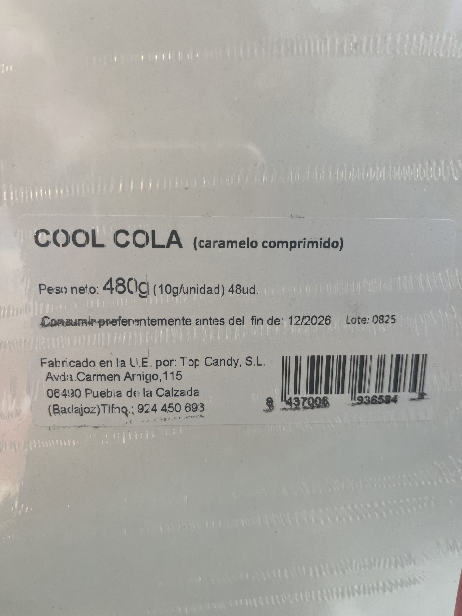 COOL COLA TOP CANDY 48 UNDS - Imagen 5