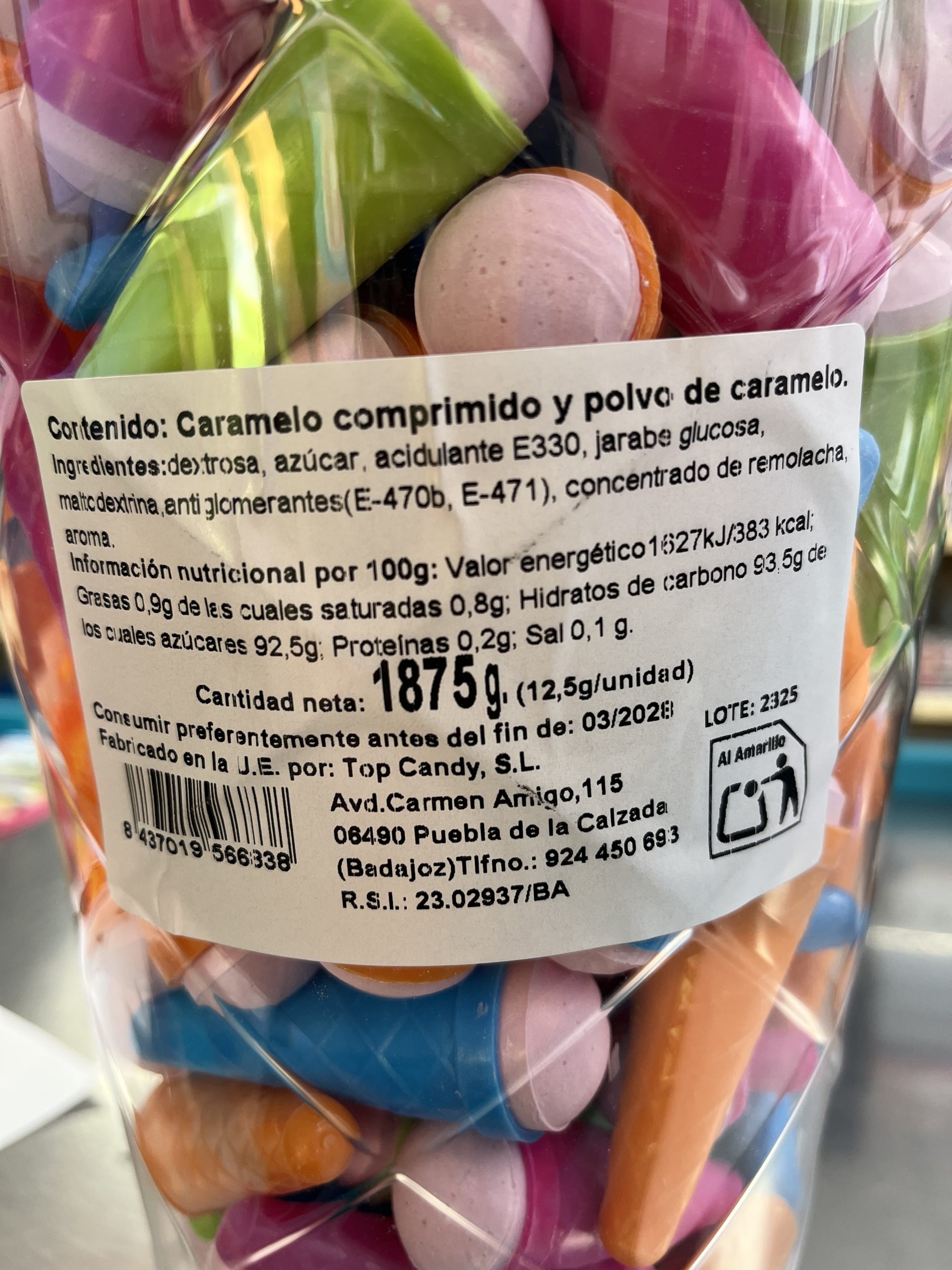 TOP CONES TARRO 150 UNDS TOP CANDY - Imagen 4