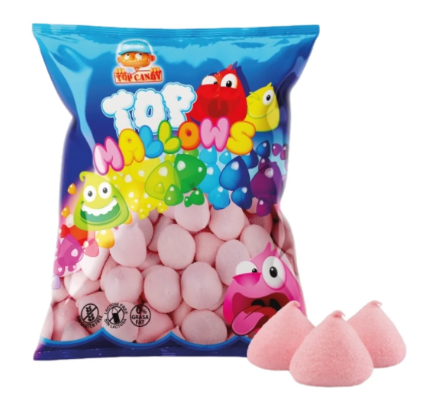 Top Mallow Rosa Vintage 1 Kg - Top Candy