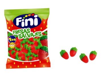 Mini Fresas Brillo Fini 1Kg.