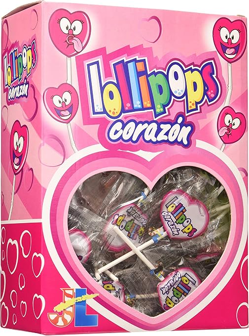 Piruletas Corazon Juan Lopez 110 Unds - Juan López