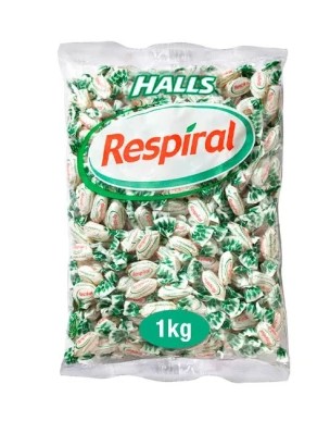 Respiral Eucalipto/Mentol 300 U 1 Kg.