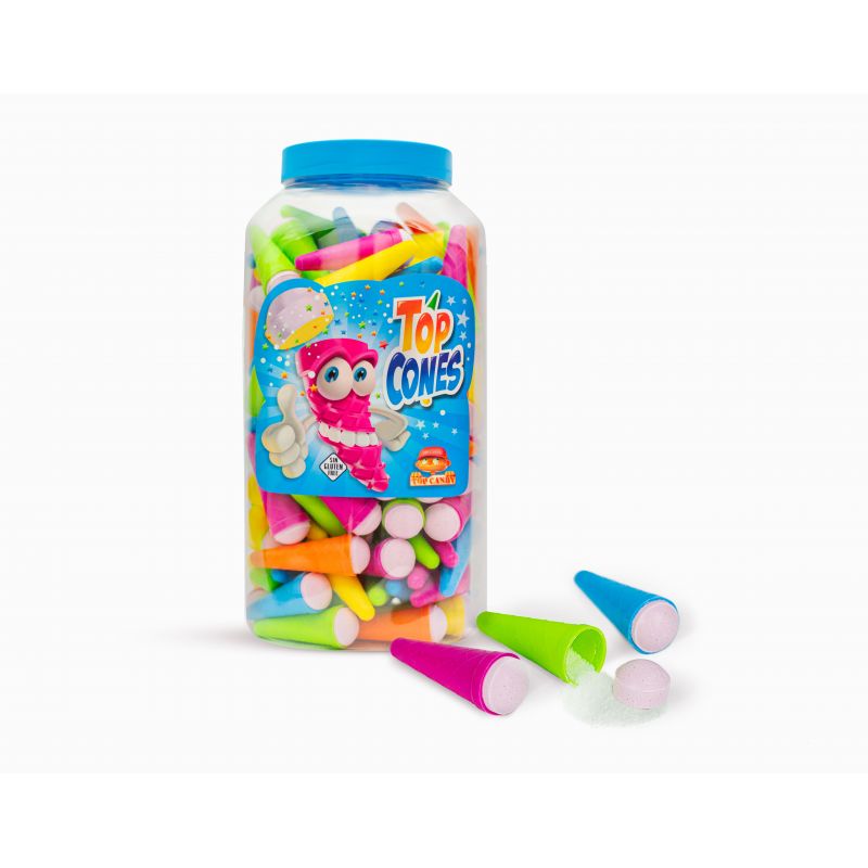 Top Cones Tarro 150 Unds Top Candy