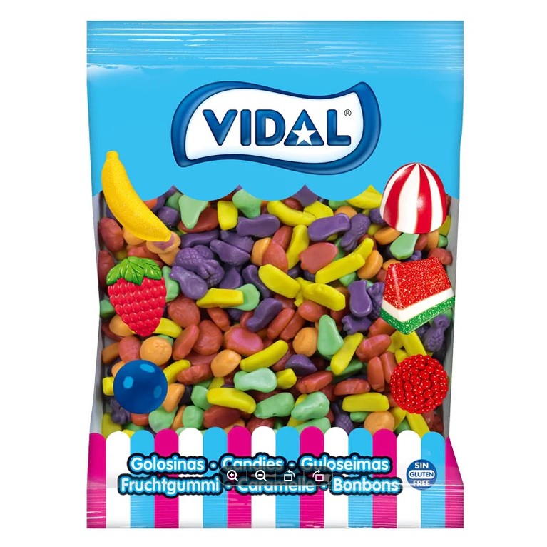 Mini Frutas Brillo Vidal 1Kg.
