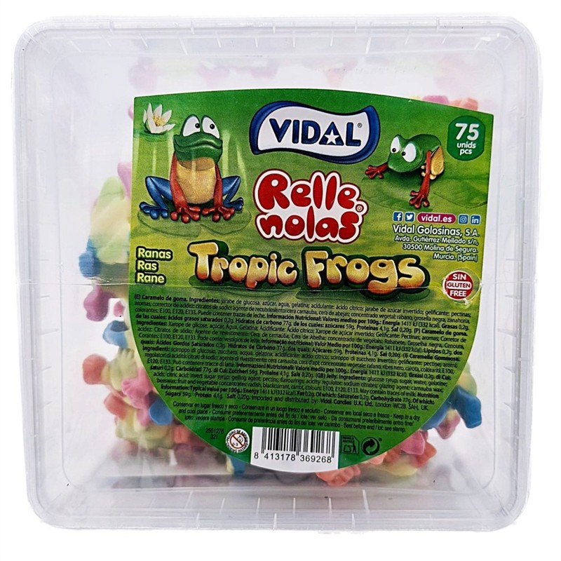 Ranas Rellenas Vidal 75 Unds
