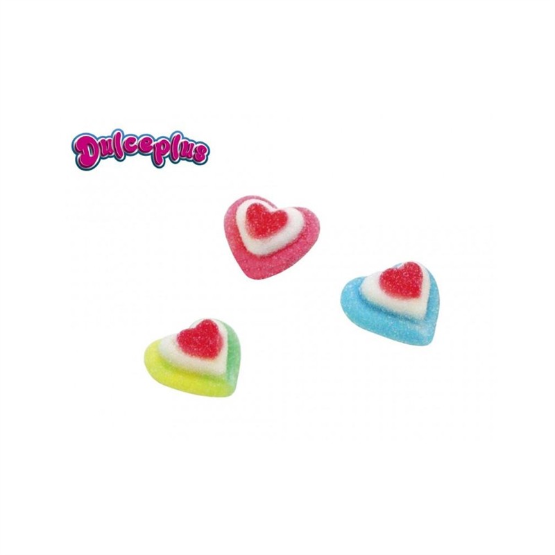 Corazones 3D Azucar 1Kg Dulceplus