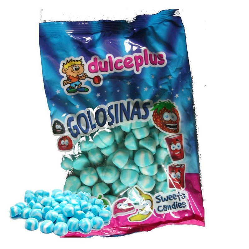 Besos Twist Azules Brillo 1Kg Dulceplus