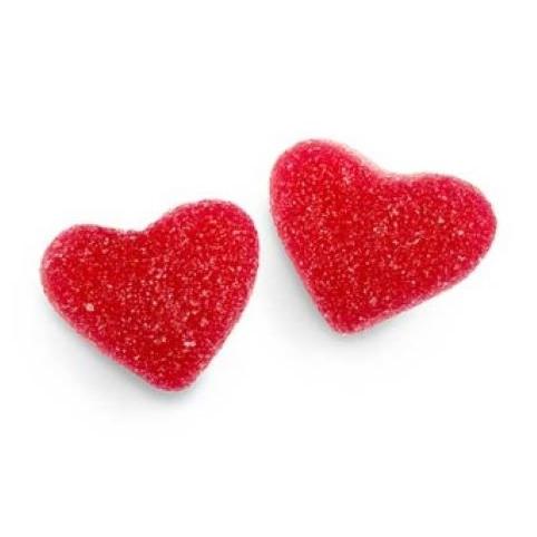 Corazon Rojo Azucar 1Kg Dulceplus