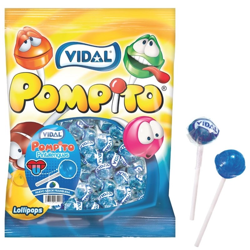 Pompitos Pintalenguas 100U Vidal