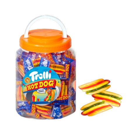 Hot Dog Trolli 60 Unds
