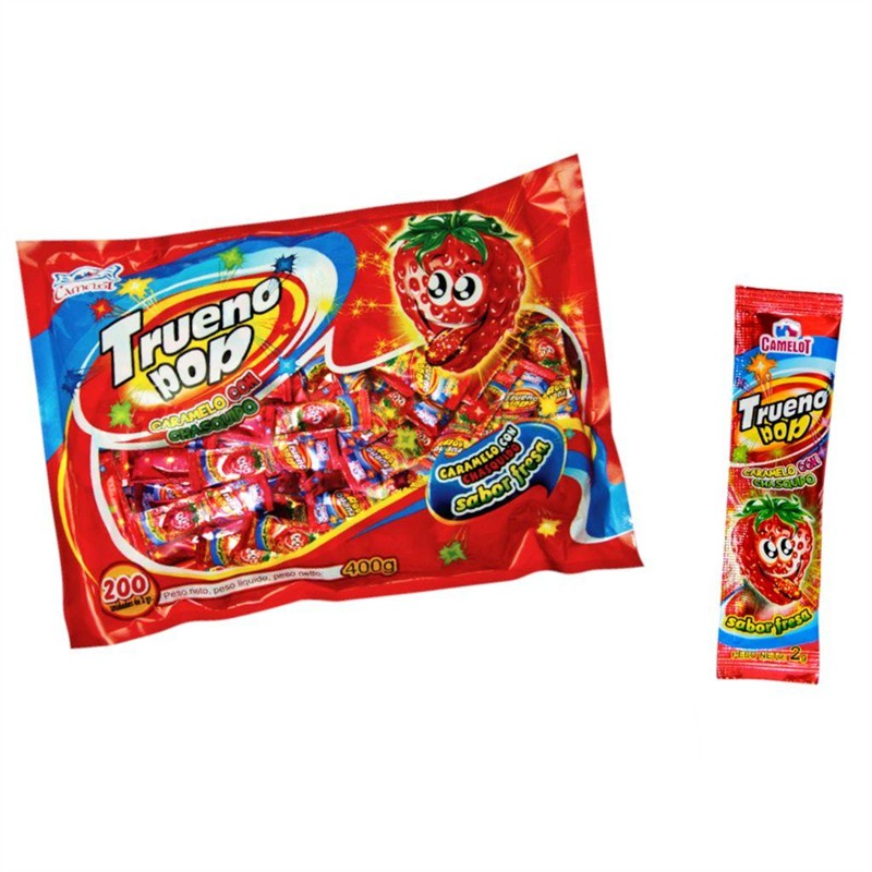Trueno Pop 200U. Interdulces - Camelot